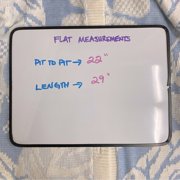 Vintage Blue White Leaf Print Jacquard Button Up Cardigan M - Picture 3 of 14